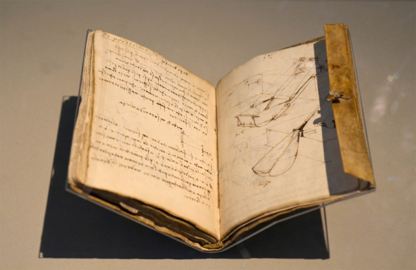 Leonardo da Vinci’s notebook